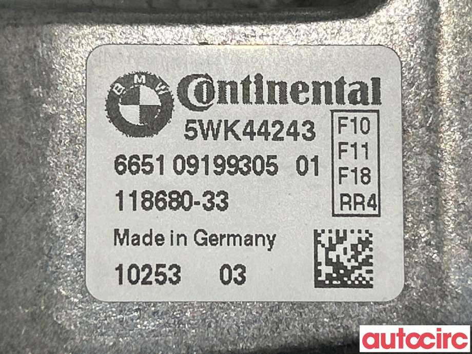 Kamera til BMW 5-Serie 2010-2017 (F10/F11) (F10/F11) (BMW|66519199305|5WK44243|665109199305)