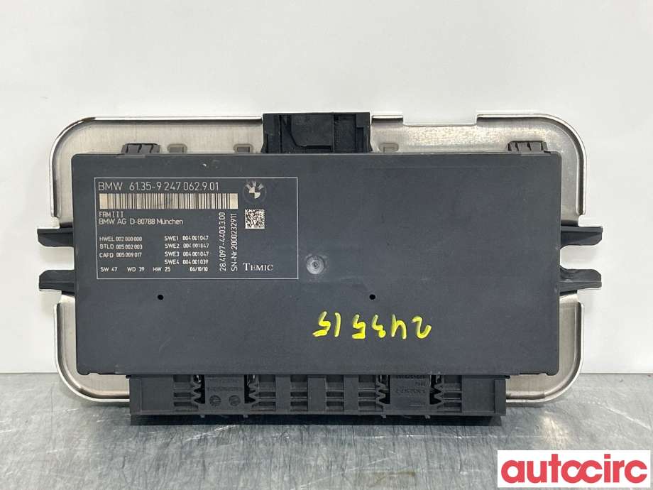 Styreenhet diverse til BMW 5-Serie 2010-2017 (F10/F11) (F10/F11) (BMW|61356992947||61359247062901)