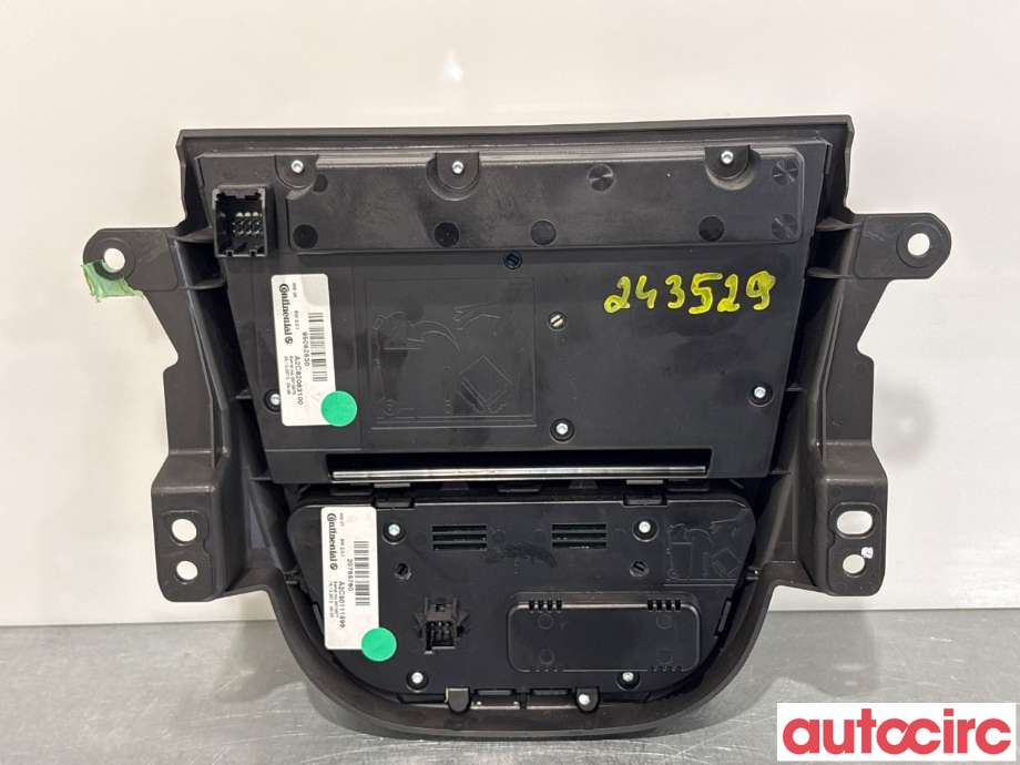 Varmeapparat betjening til Opel Mokka 2012-2016 (Type I, Fase 1) (OPEL|20765760|A2C82063100|13429874)
