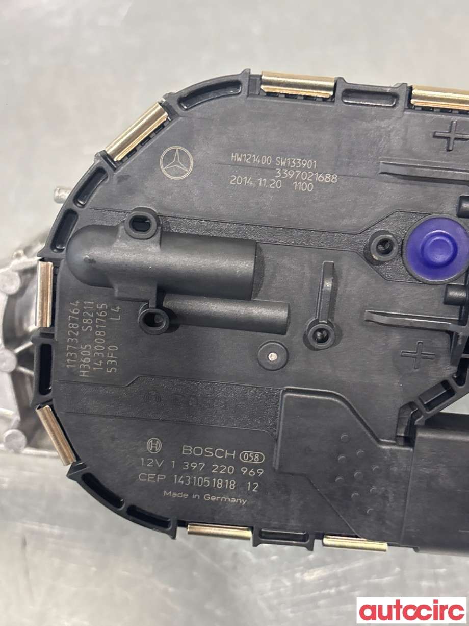 Viskermotor frontrute til Mercedes C-Klasse 2014-2018 (Fase 1) (W205) (W205) (MERCEDES|A2058208102|1397220969|A2058200740)