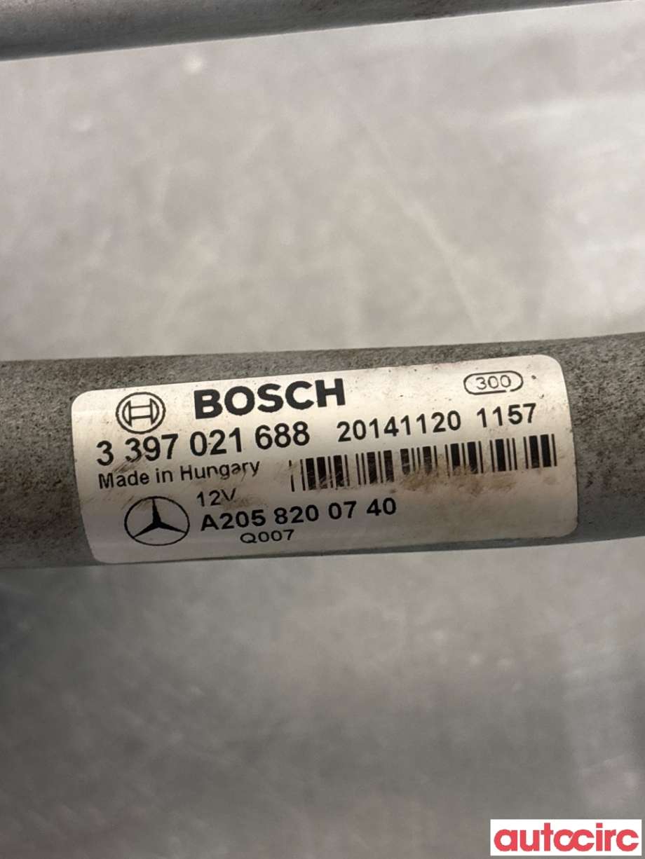 Viskermotor frontrute til Mercedes C-Klasse 2014-2018 (Fase 1) (W205) (W205) (MERCEDES|A2058208102|1397220969|A2058200740)