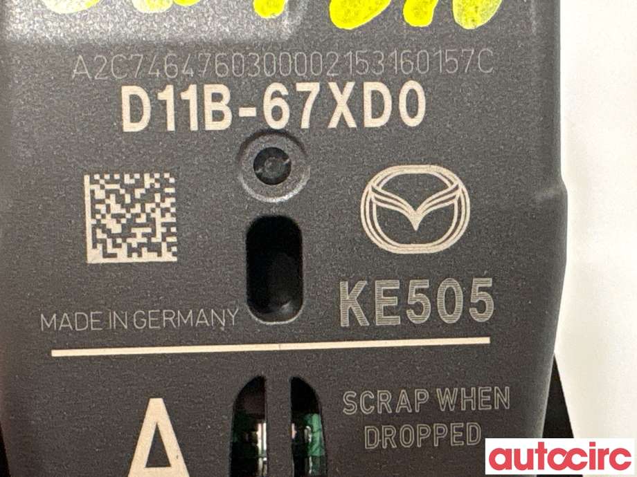Sensor radar til Mazda CX-5 2012-2017 (Type I) (MAZDA|D11B-67-XD0B||D11B-67XD0)