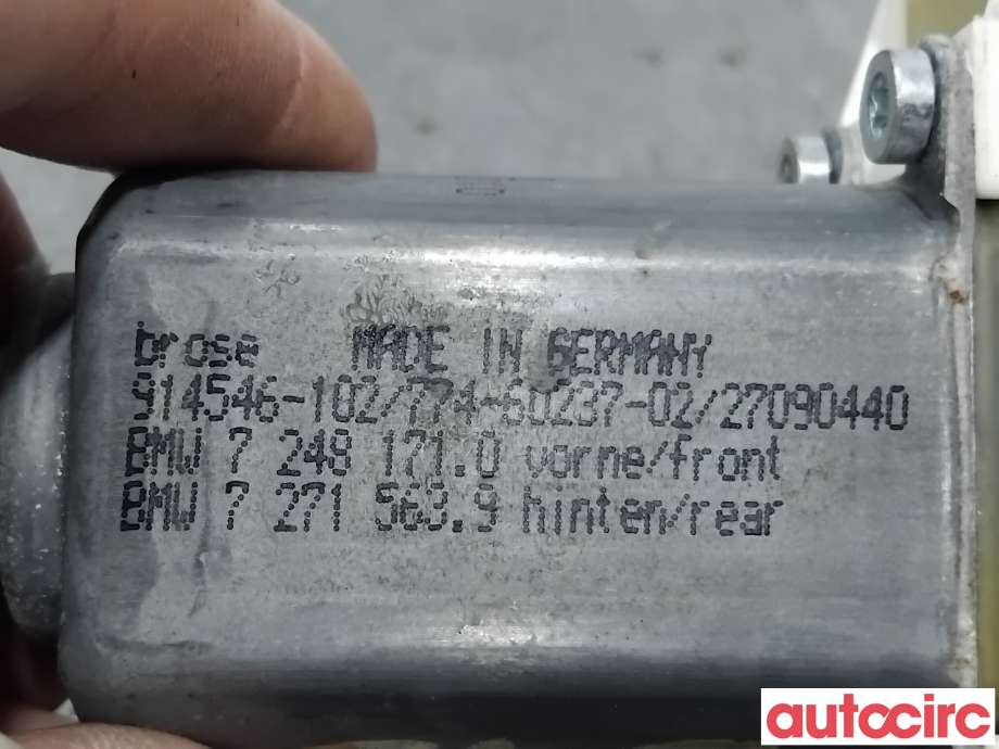 Ruteheis venstre foran til BMW 5-Serie 2010-2017 (F10/F11) (F10/F11) (BMW|51337271563|914546-102|7248171)