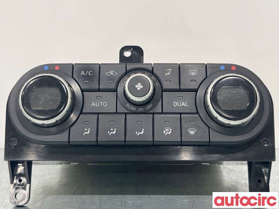 Varmeapparat betjening til Nissan Qashqai 2010-2014 (Type I, Fase 2) (NISSAN|27500BR47A||27500BR57A)