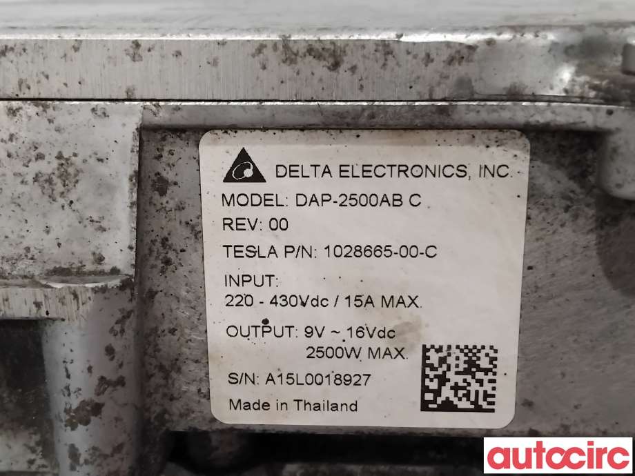 DCDC converter hybrid til Tesla Model S 2016-2021 (Fase 2) (TESLA|1028665-00-C|DAP-2500ABC)