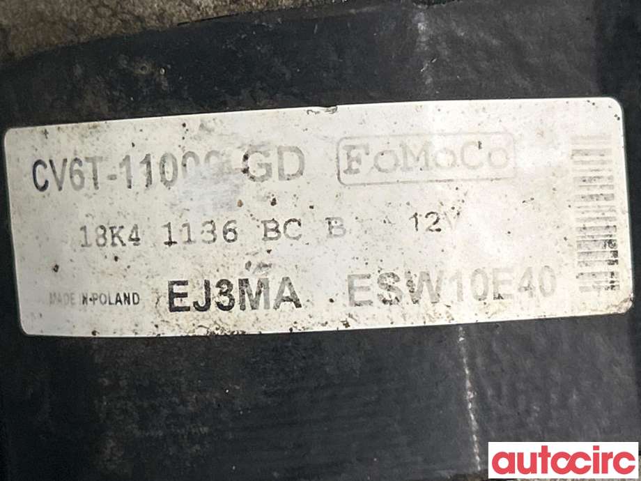 Starter til Ford Focus 2014-2018 (Type III, Fase 2) (FORD|2380314||CV6T-11000-GD)