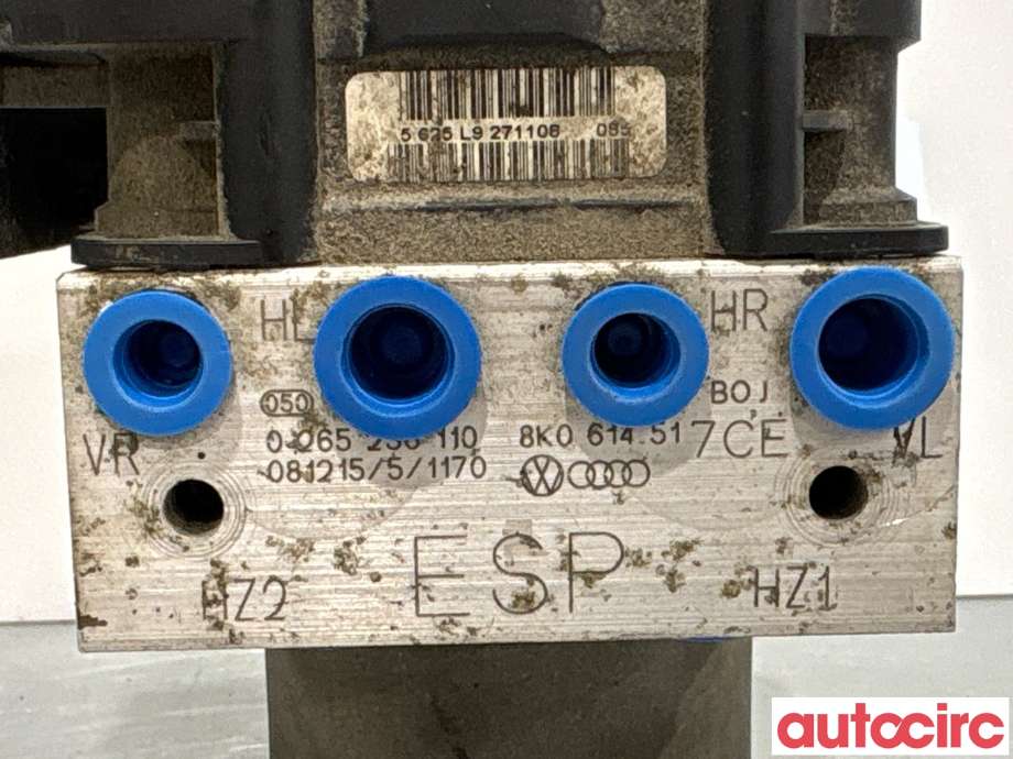 ABS sentral til Audi A4 2007-2014 (Type IV) (B8) (B8) (AUDI|8K0614517CL|0265236110|8K0614517FN)