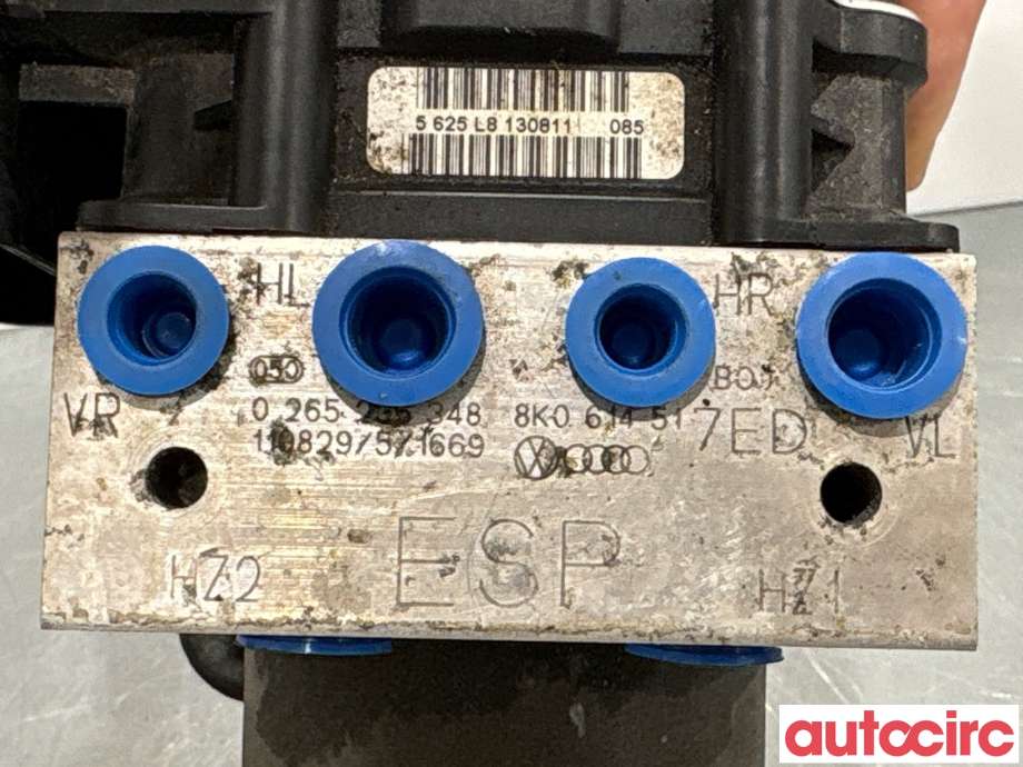ABS sentral til Audi A4 2007-2014 (Type IV) (B8) (B8) (AUDI|8K0614517EF|0265235348|8K0614517EK)