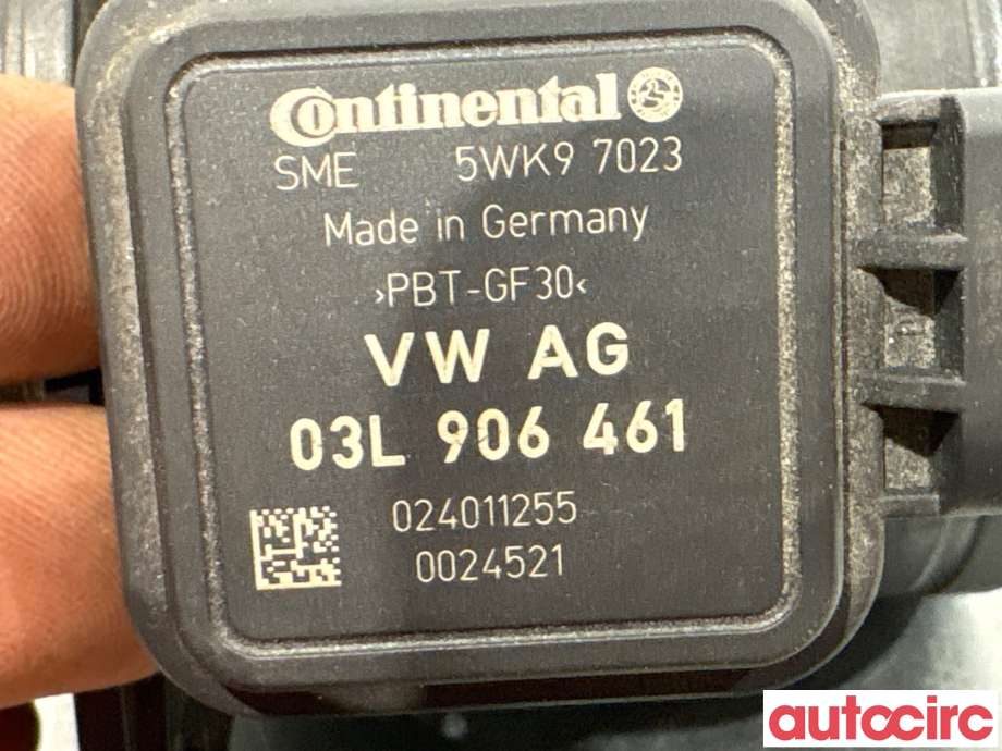 Luftmengde/luftmassemåler til VW Passat 2011-2015 (B7) (B7) (VOLKSWAGEN|03L906461|5WK97023)