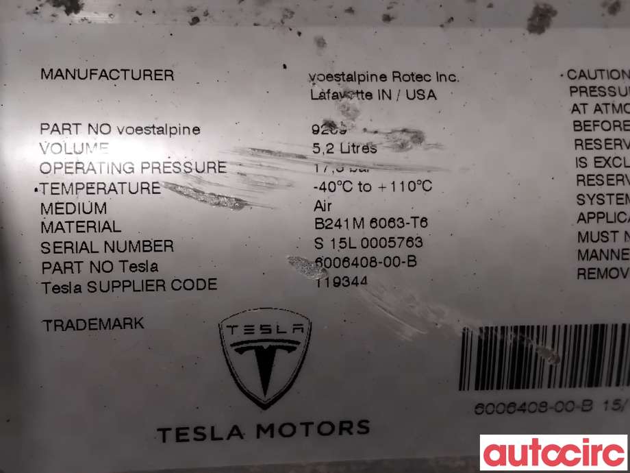 Diverse deler til Tesla Model S 2016-2021 (Fase 2) (TESLA|6006408-00-B|)