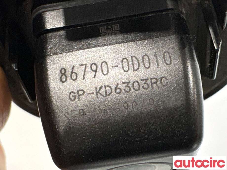 Kamera til Toyota Yaris 2012-2014 (Type III, Fase 1)  (TOYOTA|867900D010|GP-KD6303RC|86790-0D010)