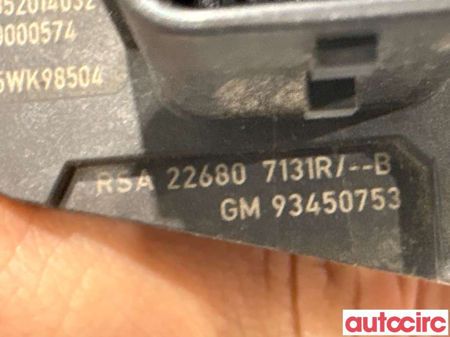 Luftmengde/luftmassemåler til Nissan Qashqai 2014-2021 (Type II)  (NISSAN|2268000Q0A|5WK98504|226807131R)