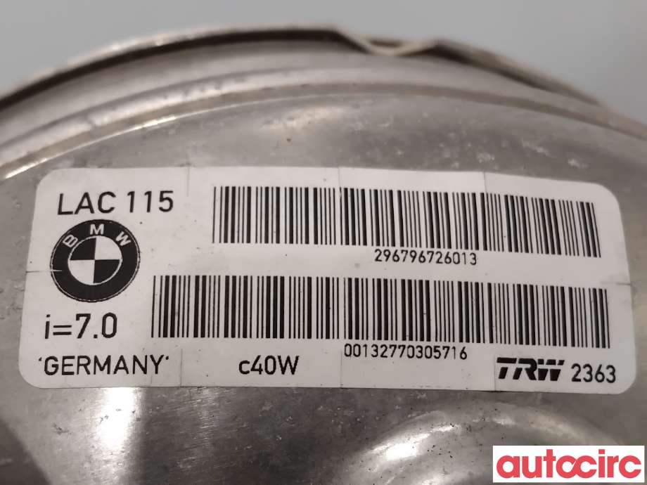 Bremsekraft-forsterker til BMW 5-Serie 2010-2017 (F10/F11) (F10/F11) (BMW|34336792956||6796726)