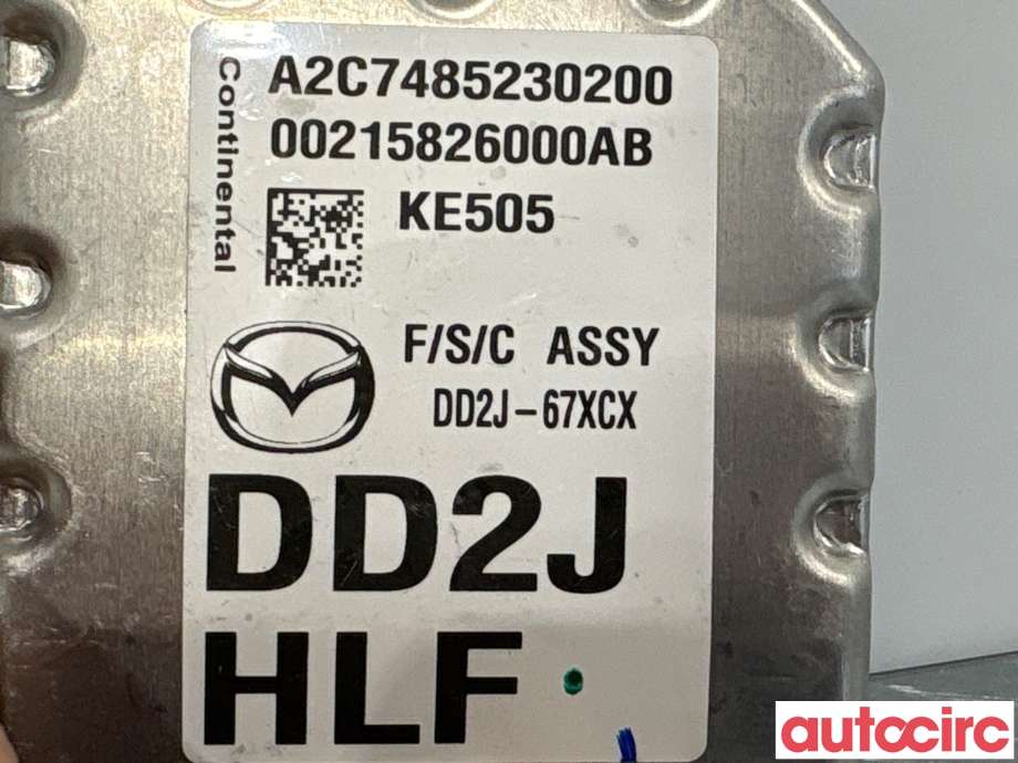 Kamera til Mazda CX-3 2015-2022 (MAZDA|DD2J-67-XCX|A2C7485230200|DD2J-67XCX)