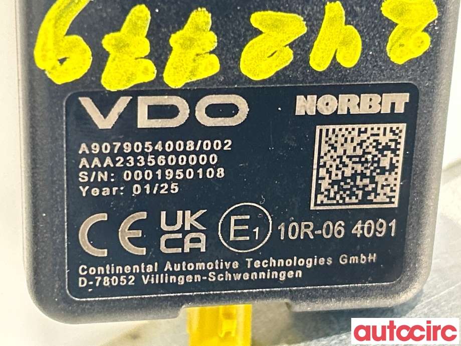 Antenne forsterker til Mercedes Vito 2014-->> (W447) (W447) (MERCEDES|A9079054008|)