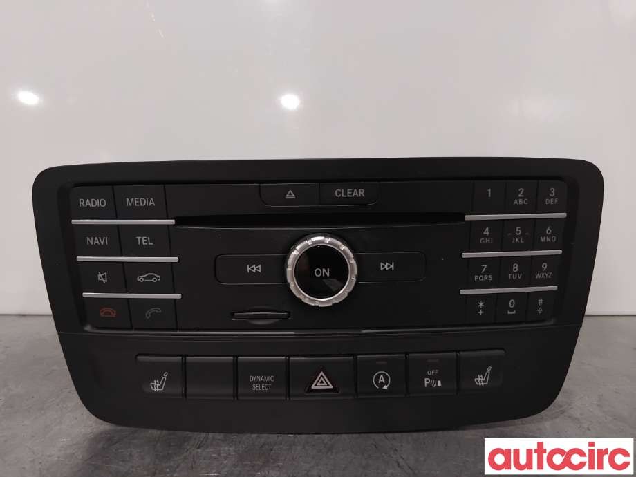 Bilstereo navigasjon til Mercedes CLA 2013-2019 (C117) (C117) (MERCEDES|A2469002617|NTG51|A2469001021)