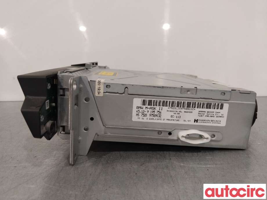 Bilstereo navigasjon til BMW 5-Serie 2003-2010 (E60/E61) (E60/E61) (BMW|65129196760)