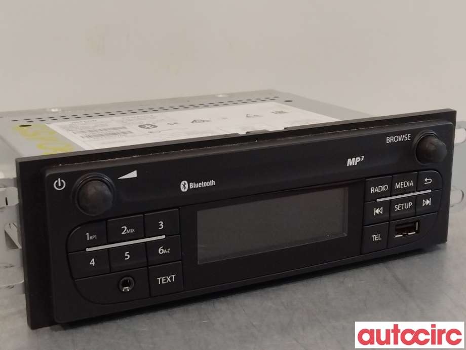 Bilstereo til Nissan NV400 2012-->>  (NISSAN|2818200Q2K|2801000Q6D|281152370R)