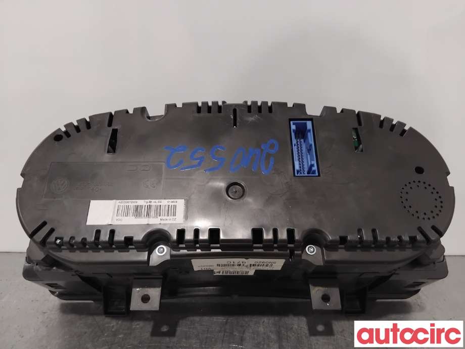 Instrumentpanel til VW Tiguan 2007-2011 (Type I, Fase 1) (VOLKSWAGEN|5N0920871CX|A2C53293358|5N0920871C)