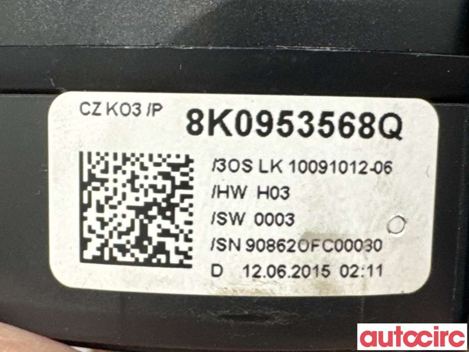 Airbag slepering til Audi A4 2007-2014 (Type IV) (B8) (B8) (AUDI|8K0953568M|10091012-06|8K0953568Q)