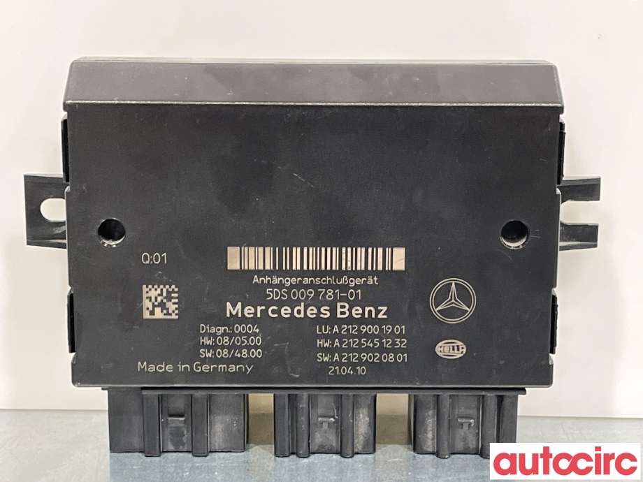 Styreenhet hengerfeste til Mercedes E-Klasse 2009-2013 (Fase 1) (W212) (W212) (MERCEDES|A2129001901)