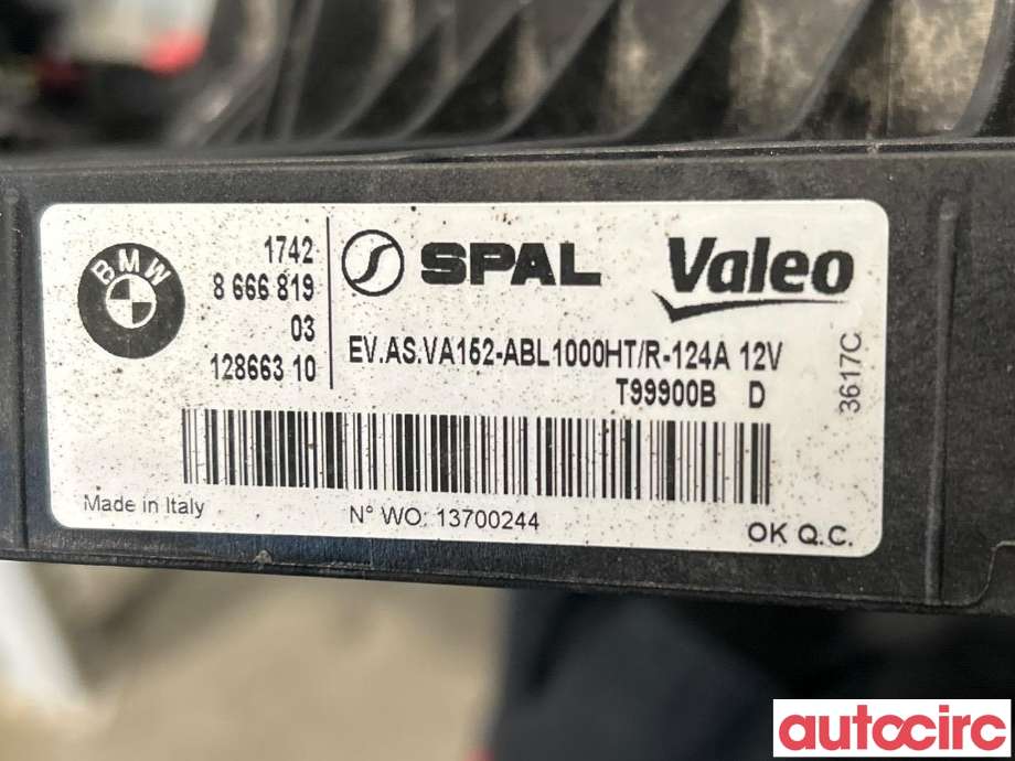 Kjølevifte til BMW 3-Serie 2018-->> (G20) (G20) (BMW|17428666819|)