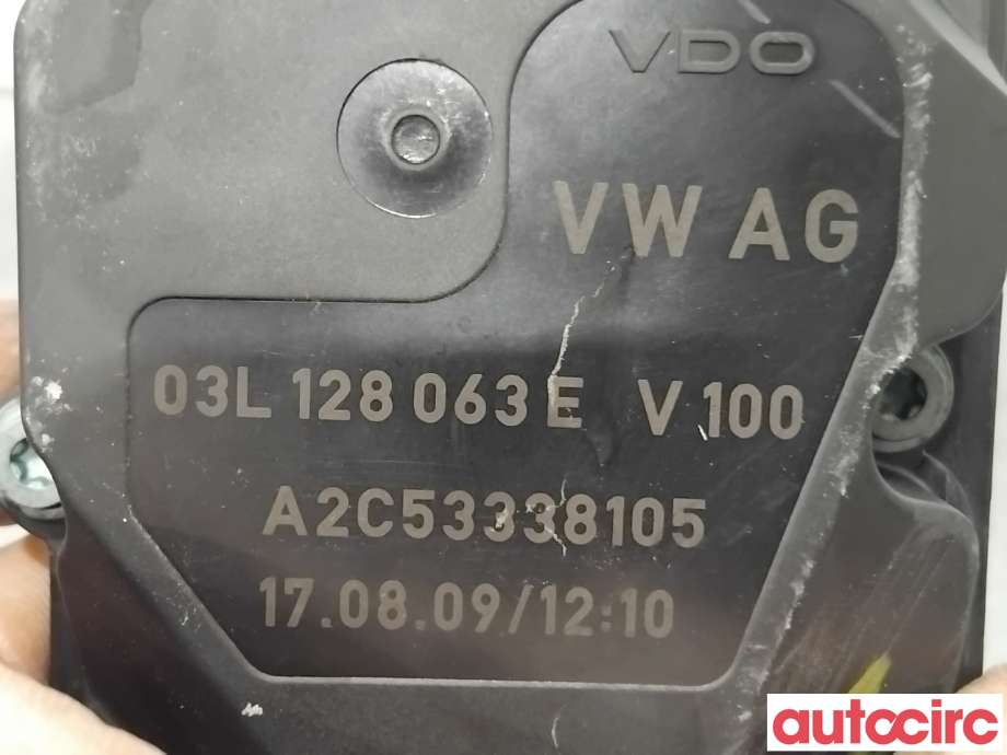 Spjeldhus til Škoda Yeti 2009-2013 (Fase 1) (SKODA|03L128063E|A2C53338105|03L128063AF)