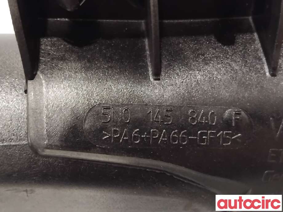 Turbo rør til Škoda Yeti 2009-2013 (Fase 1)  (SKODA|5N0145840E|5N0145840F|1K0145840AB)
