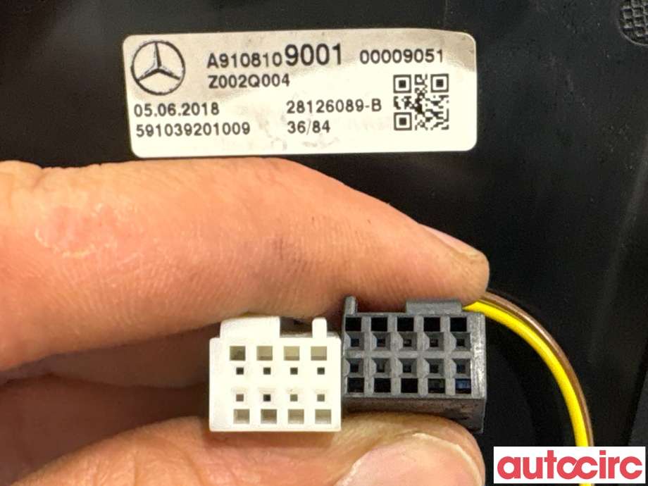 Speil høyre til Mercedes Sprinter 2018-->> (907/910) (907/910) (MERCEDES|A9108109001|)