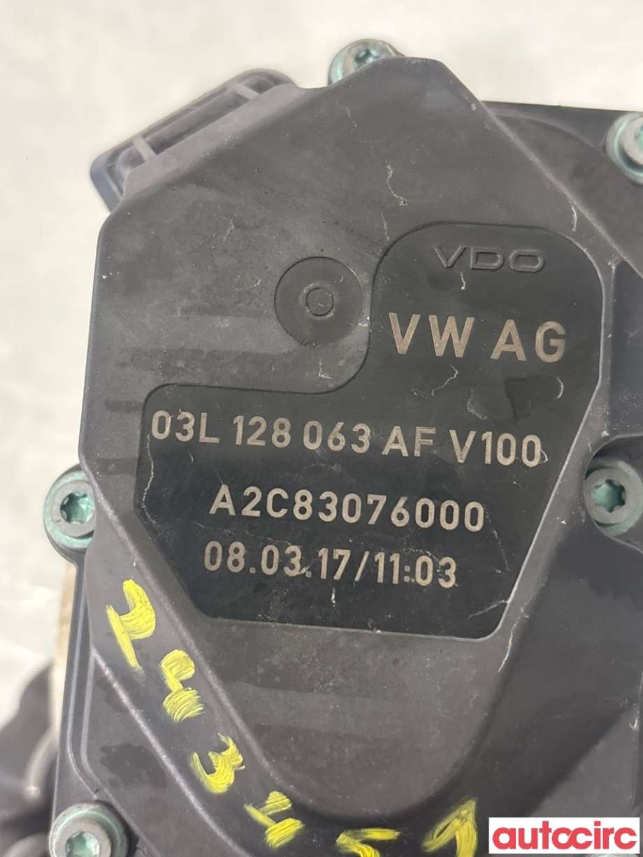 Spjeldhus til VW Golf VI 2008-2012 (VOLKSWAGEN|03L128063AF|A2C83076000)