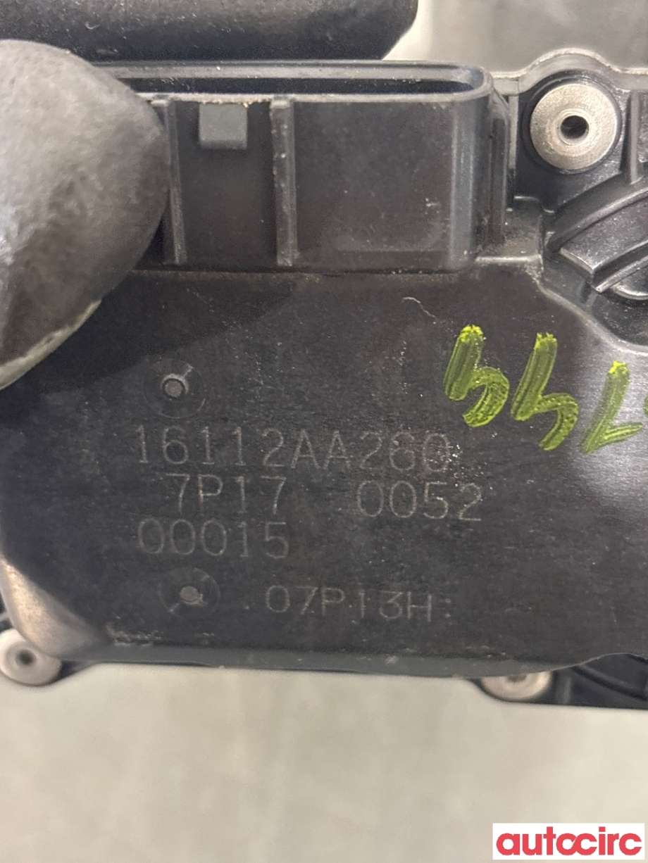 Spjeldhus til Subaru XV 2012-2017 (Type I)  (SUBARU|16112AA260|)