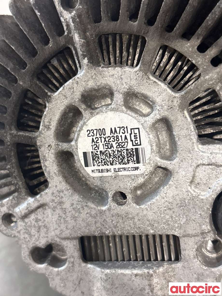 Dynamo til Subaru XV 2012-2017 (Type I) (SUBARU|23700AA731|A2TX2381A)