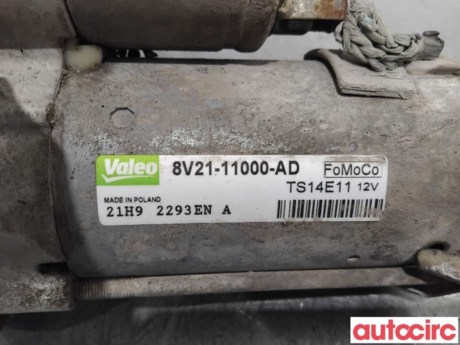 Starter diesel til Ford Fiesta 2008-2012 (Type VI, Fase 1) (FORD|1858879|TS14E11|8V21-11000-AD)