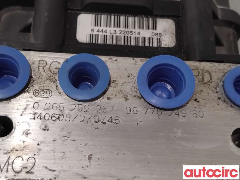 ABS sentral til Citroën C4 2011-2017 (Type II) (CITROEN|1680935180|0265252267|9677024980)