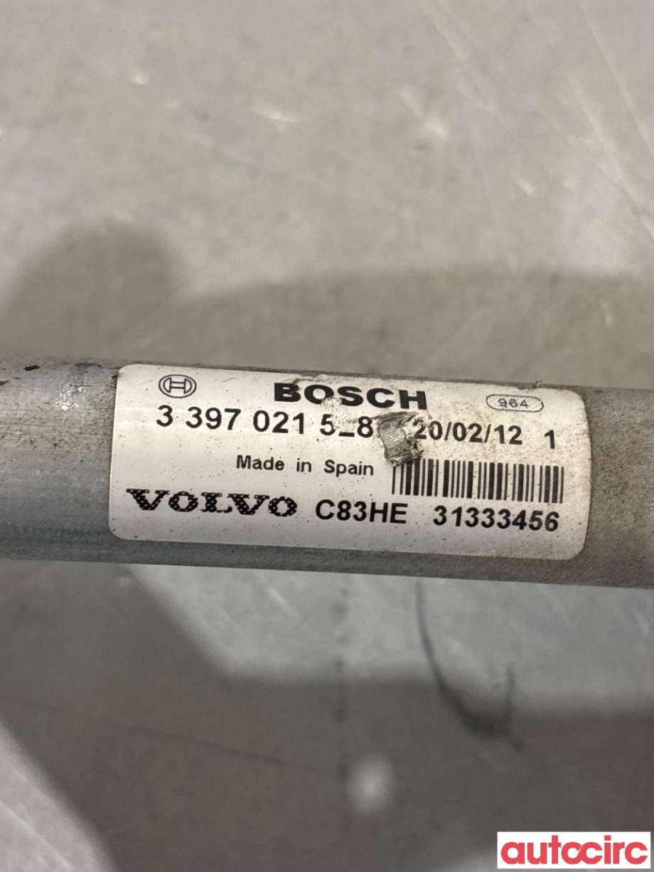 Viskermotor frontrute til Volvo XC70 2008-2013 (Type II, Fase 1)  (VOLVO|31333456|1397220668)