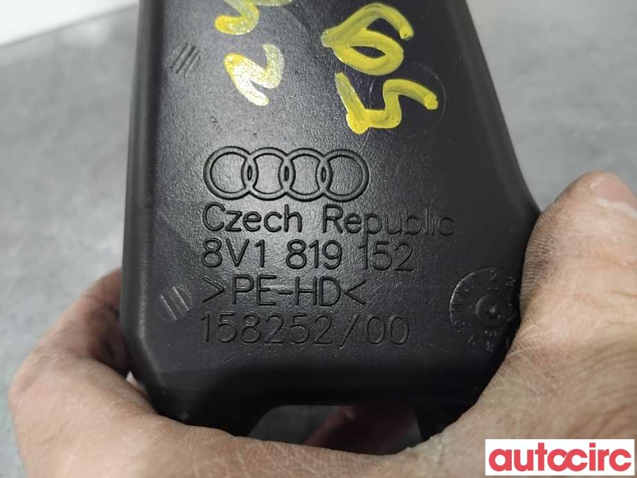 Dashbord friskluftdyse til Audi A3 2012-2016 (Type III, Fase 1) (AUDI|8V1819152|)