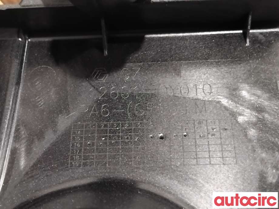 Motordeksel over motor til Toyota Auris 2015-2019 (Type II, Fase 2) (TOYOTA|126010Y010||12601-0Y010)