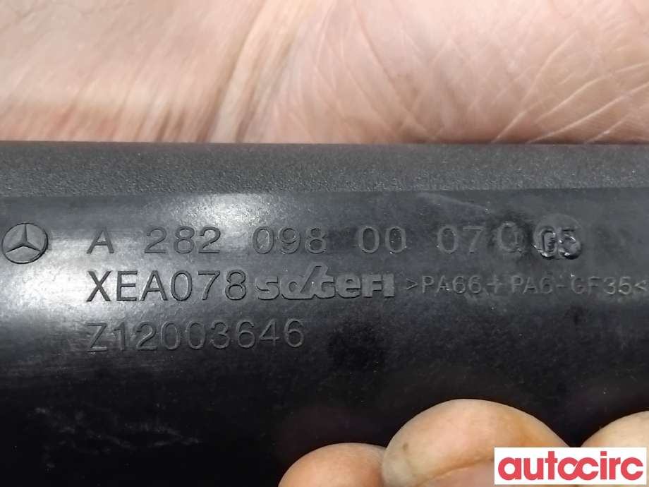 Turbo rør til Mercedes A-Klasse 2018-->> (W177) (W177) (MERCEDES|A2820981200||A2820980007)