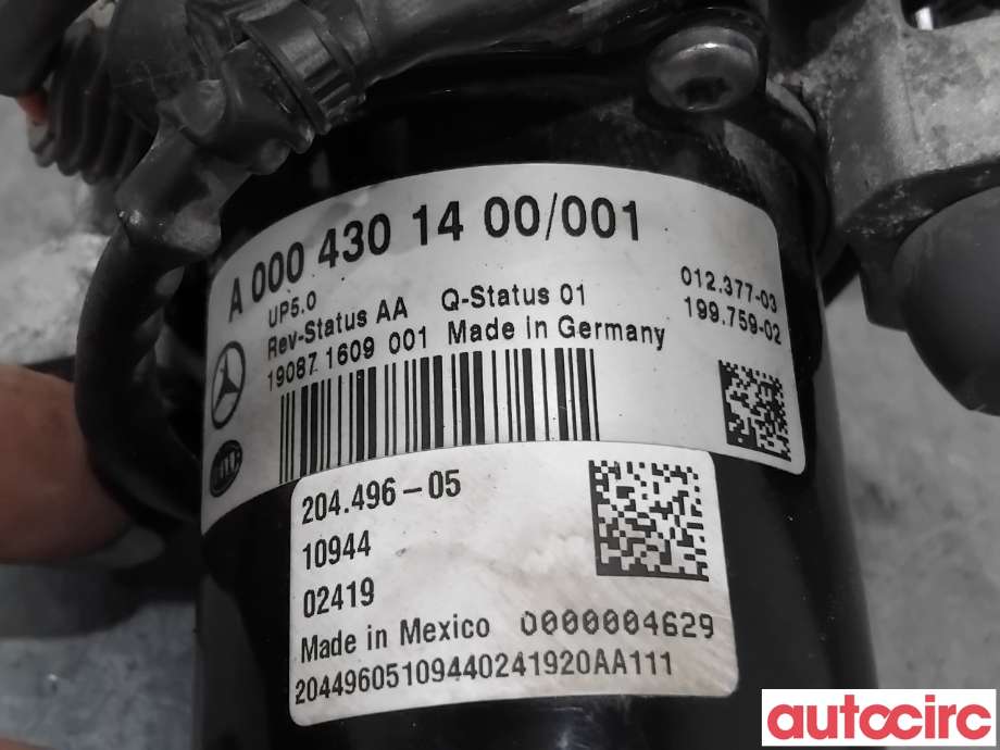 Vakuumpumpe til Mercedes A-Klasse 2018-->> (W177) (W177) (MERCEDES|A0004301400|012377-03)