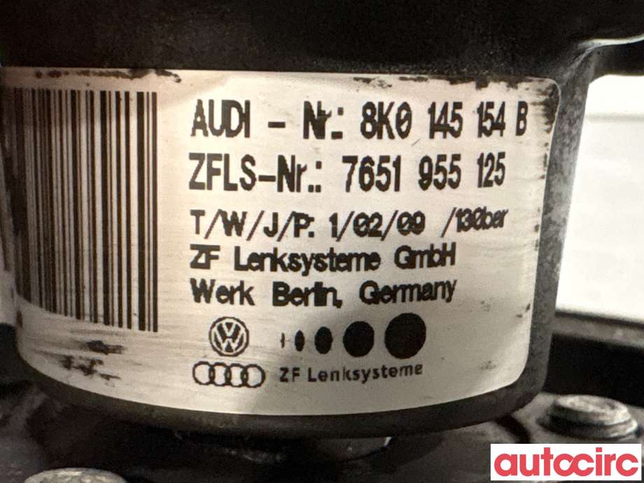 Servo pumpe mekanisk til Audi A4 2007-2014 (Type IV) (B8) (B8) (AUDI|8K0145154H|7651955125|8K0145154L)