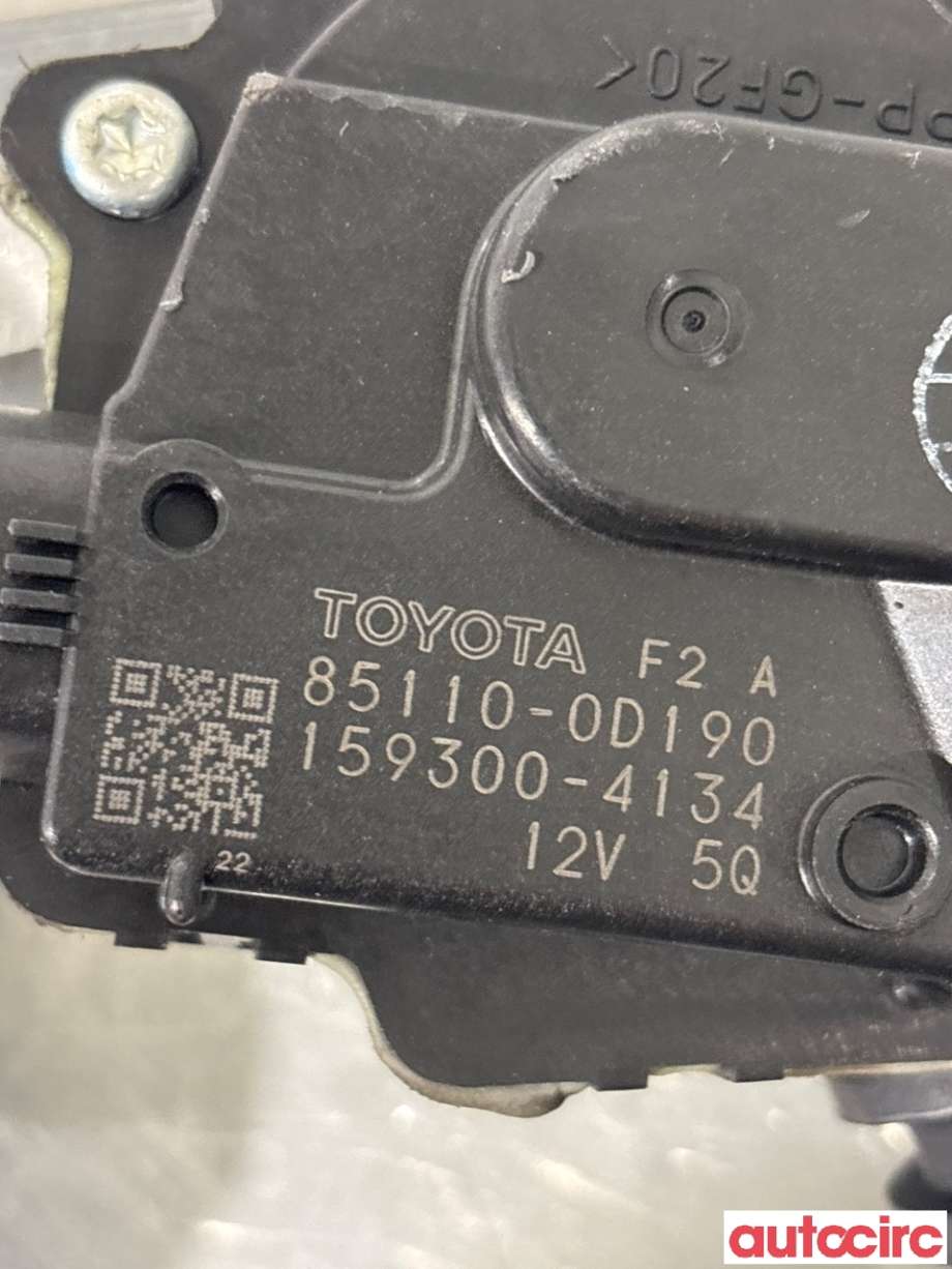 Viskermotor frontrute til Toyota Yaris 2012-2014 (Type III, Fase 1)  (TOYOTA|851100D190|159300-4134|85110-0D190)