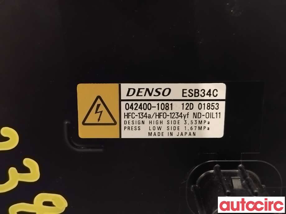 Aircondition kompressor til Toyota RAV4 2019-->> (Type V) (TOYOTA|8837042040|042400-1081|)