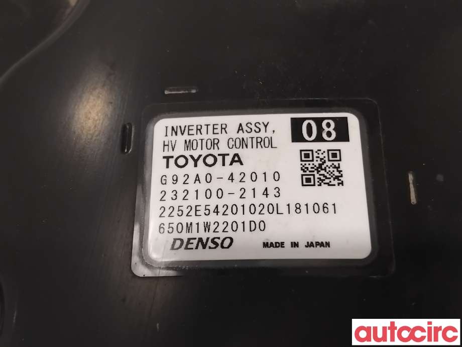Inverter hybrid til Toyota RAV4 2019-->> (Type V) (TOYOTA|G92A042111|232100-2143|G92A0-42010)