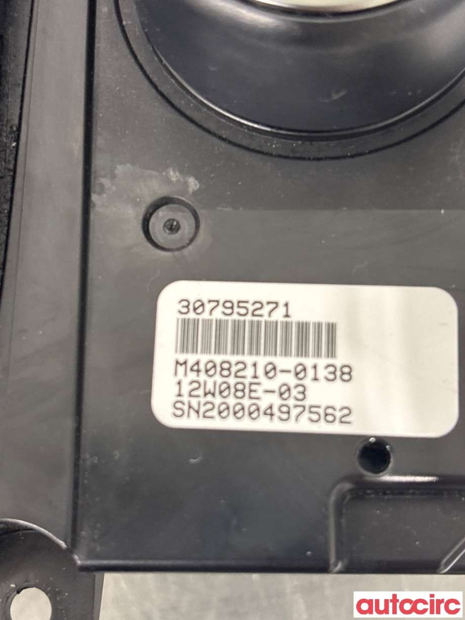 Varmeapparat betjening til Volvo XC70 2008-2013 (Type II, Fase 1) (VOLVO|30795271|)