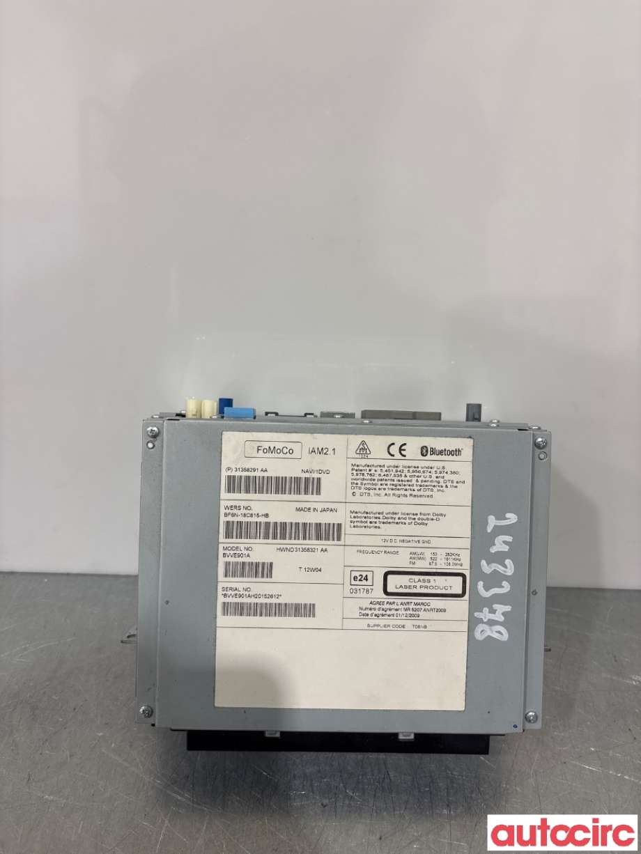 Bilstereo navigasjon til Volvo XC70 2008-2013 (Type II, Fase 1) (VOLVO|36051007||31358291AA)