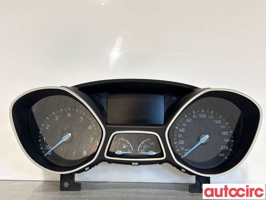 Instrumentpanel til Ford Focus 2014-2018 (Type III, Fase 2) (FORD|2303634|2640243-05|F1ET-10849-BJE)