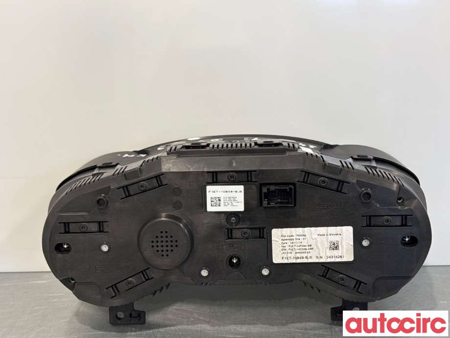 Instrumentpanel til Ford Focus 2014-2018 (Type III, Fase 2) (FORD|2303634|2640243-05|F1ET-10849-BJE)