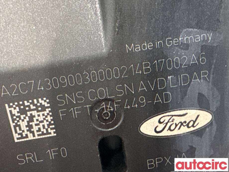 Sensor radar til Ford Focus 2014-2018 (Type III, Fase 2) (FORD|1876540||F1FT-14F449-AD)