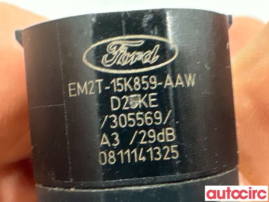 Parkeringssensor bak til Ford Focus 2014-2018 (Type III, Fase 2) (FORD|2488549||EM2T-15K859-AAW)