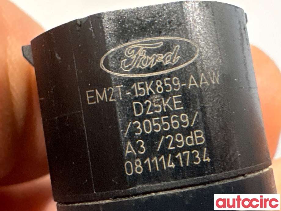 Parkeringssensor bak til Ford Focus 2014-2018 (Type III, Fase 2)  (FORD|2488549||EM2T-15K859-AAW)